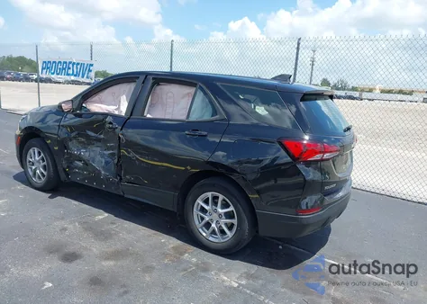 2022 Chevrolet Equinox Fwd Ls из США, поврежденный, VIN 2GNAXHEV5N6101429